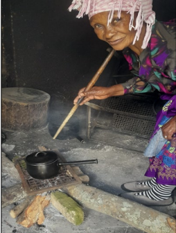 Woman Cooking